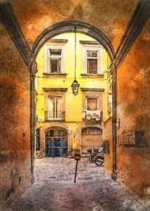 Un vivace cortile europeo da Justyna Jaszke