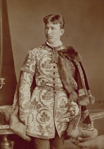 Giovane magnate ungherese, c.1870-80 (foto seppia)