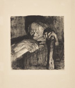 Beim Dengeln da Käthe Kollwitz