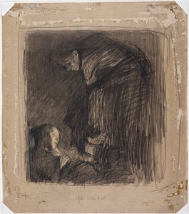 Sepoltura, c.1903 da Käthe Kollwitz