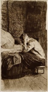 Donna alla culla da Käthe Kollwitz