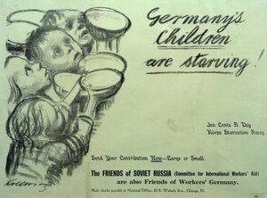 I bambini della Germania stanno morendo di fame da Käthe Kollwitz