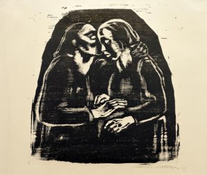 Maria ed Elisabetta III da Käthe Kollwitz