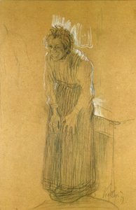 Donna che ride da Käthe Kollwitz