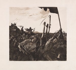 Rivolta, 1899 da Käthe Kollwitz
