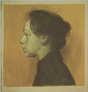 Autoritratto, 1899 da Käthe Kollwitz