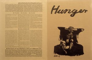 Russia sovietica, crisi alimentare / Volantino