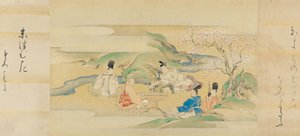 Il racconto di Genji, 17° secolo da Kaiho Yusetsu