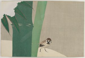 Fiori di cento mondi (Momoyogusa): Bambù nella neve (Secchuchiku) da Kamisaka Sekka