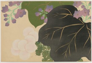 Fiori di Cento Mondi (Momoyogusa): Crisantemo e Paulonia (Kikukiri) da Kamisaka Sekka