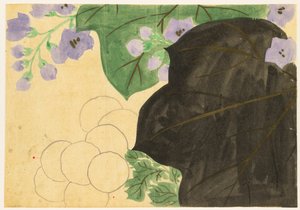 Fiori di Cento Mondi (Momoyogusa): Crisantemo e Paulonia (Kikukiri) da Kamisaka Sekka