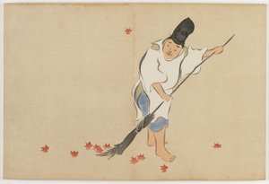 Fiori di cento mondi (Momoyogusa): Guardia di corte (Eishi) da Kamisaka Sekka