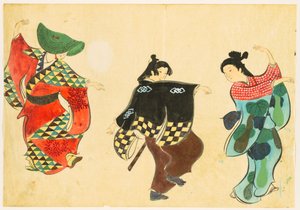 Fiori di Cento Mondi (Momoyogusa): Danza (Odori) da Kamisaka Sekka