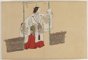 Fiori di cento mondi (Momoyogusa): Nonomiya (Nonomiya) da Kamisaka Sekka