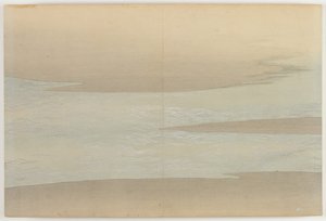 Fiori di Cento Mondi (Momoyogusa): Piccole Onde (Komani) da Kamisaka Sekka