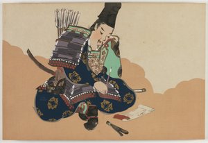 Fiori di cento mondi (Momoyogusa): Taira no Tadanori (Tadanori) da Kamisaka Sekka