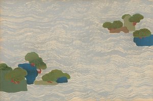 Isole di pino in un mare d