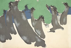 Sonare No Matsu, da Momoyo-gusa (Il mondo delle cose) Vol III, pub.1910 da Kamisaka Sekka
