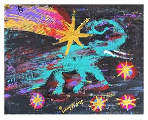 Creatura stellare cosmica da Kanat Ibragimov