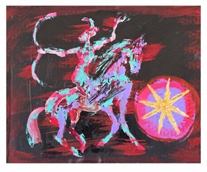 Guerriero del Cavallo Mitico da Kanat Ibragimov