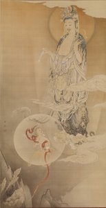 Il Bodhisattva Kannon da Kano Hogai