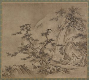 Paesaggio, periodo Muromachi, 1519-1592