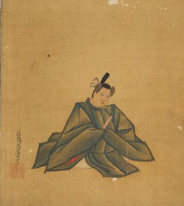 Poeta Immortale, XVII secolo da Kano Shoun