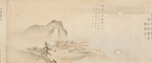 Otto Vedute dei Fiumi Xiao e Xiang da Kano Toun