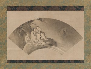 Resshi che Vola su una Nuvola da Kano Yukinobu
