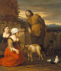 La capra malata da Karel Dujardin