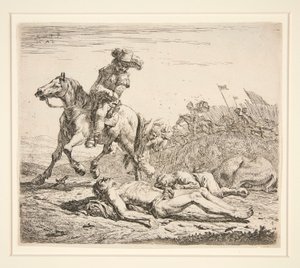Il campo di battaglia da Karel Dujardin