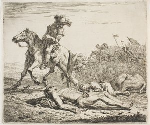 Il campo di battaglia da Karel Dujardin
