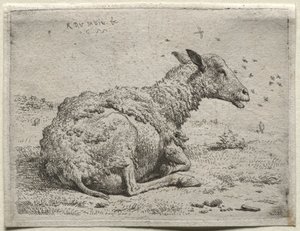 Le pecore e le mosche da Karel Dujardin