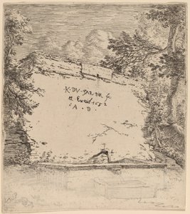 Pagina del Titolo con Fontana da Karel Dujardin