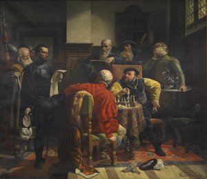 Karl Swoboda Annuncio della condanna a morte di Giovanni Federico di Sassonia da Karel Svoboda
