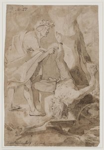 Apollo scuoia Marsia da Karel van III Mander