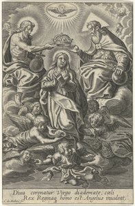 Incoronazione della Vergine Maria da Karel van Mallery