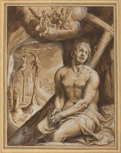 Il buon ladrone da Karel van Mander I