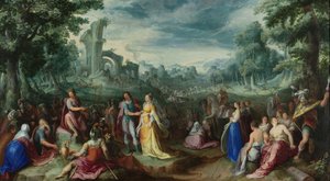 La continenza di Scipione Africano, 1600 da Karel van Mander the Elder