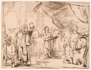 Gesù dodicenne nel tempio da Karel van Savoy