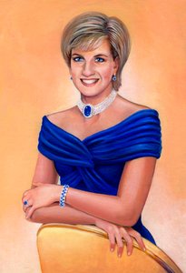 Sua Altezza Reale la Principessa del Galles Diana Frances, nata Spencer da Karen Humpage