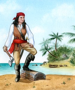 Mary Read, 1690-1720, compagna pirata britannica da Karen Humpage