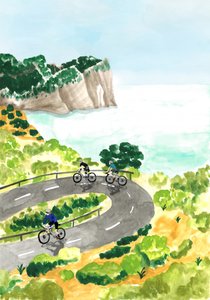 Avventura in bicicletta lungo la costa da Karen Menzenbach