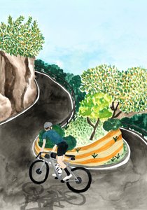 Ciclismo panoramico in montagna da Karen Menzenbach