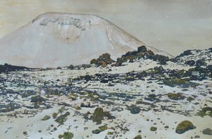 Cime vulcaniche ghiacciate