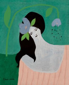 Sogno di fiori blu