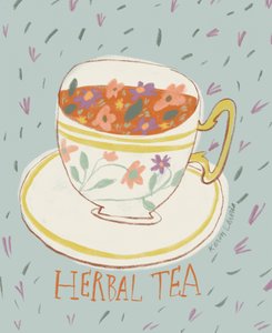 Tisana ai fiori e alle erbe da Karin Lauria