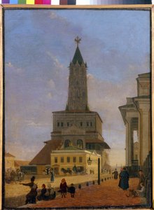 La torre Sukharev a Mosca da Karl Fridrikh Petrovich Bodri