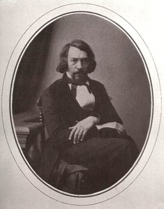 Aleksey Stepanovich Khomyakov, poeta religioso russo, c1858 da Karl August Bergner
