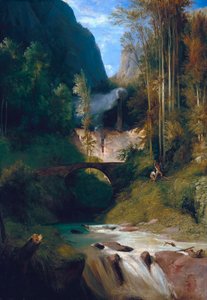 Gole vicino ad Amalfi da Carl Blechen